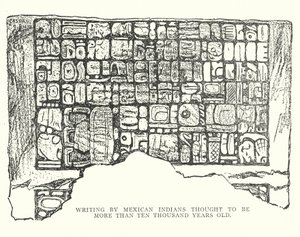 Scrittura degli indiani messicani ritenuta di oltre 10.000 anni fa da American School
