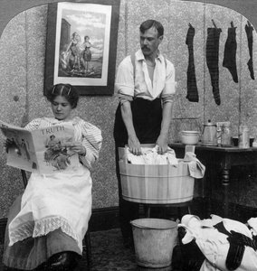 La nuova donna, giorno di bucato