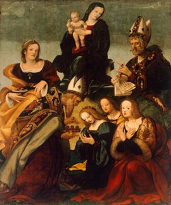 Madonna con Bambino e Santi Gregorio Magno