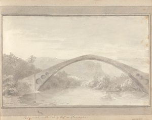 Vedute in Inghilterra, Scozia e Galles: Pont Y Pridd, nella valle di Taff o Glamorgan
