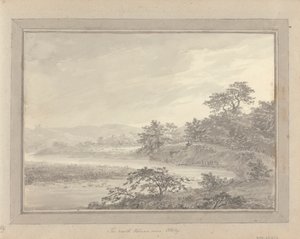 Vedute in Inghilterra, Scozia e Galles: Le Case del Nord vicino a Ilkley da Amos Green