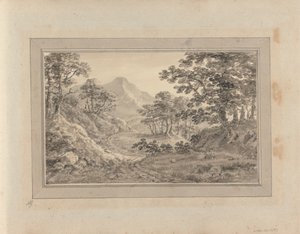 Vedute in Inghilterra, Scozia e Galles; Tour in Scozia: Paesaggio vicino a Wyburn? da Amos Green