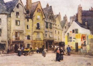 Place Plumereau, Tours da Amy B. Atkinson