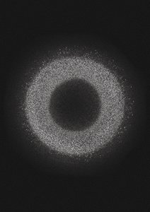 Anello luminoso astratto