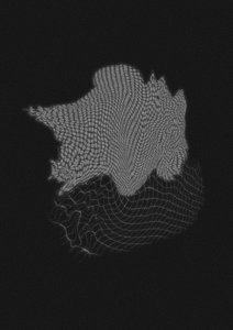 Rete ondulata astratta