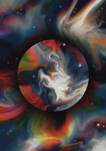 Nebulosa Cosmic Swirl da Amy Louise Baker
