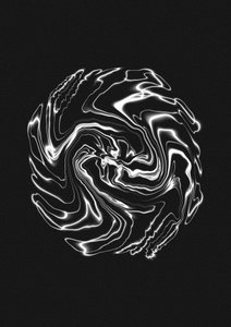 Vortice elettrico di liquido da Amy Louise Baker