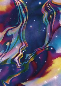 Volti cosmici eterei da Amy Louise Baker