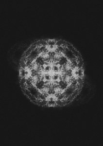 Sfera astratta luminosa