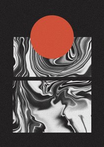 Flusso di marmo Sole Rosso