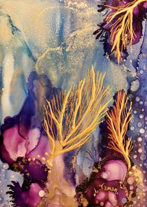 Corallo dorato brillante