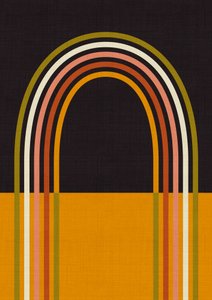 Geo Shapes Autunno 2021 Arco arcobaleno da Ana Rut Bre