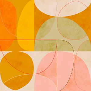 Giallo curry stile metà secolo Blush Spring2