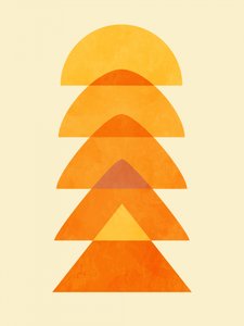 Primavera Mid Rhapsody Arancione 5 da Ana Rut Bre