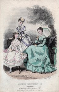 Rivista di moda francese "Magasin des Demoiselles", Parigi, 25 giugno da Anais Toudouze
