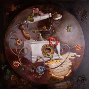 Visione telefonica surreale