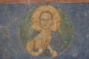 Cristo Emmanuele, XII secolo da Ancient Russian frescos