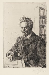 August Strindberg da Anders Leonard Zorn