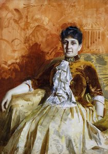 Ritratto di Lisen Lamm, 1885 da Anders Leonard Zorn
