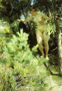Spirito del bosco da Anders Leonard Zorn