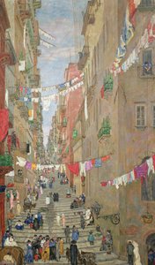 Pallonetto di Santa Lucia, Napoli da Anders Svarstad