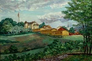 Senza titolo (olio su tela) da Anders Svarstad