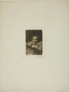 Un pittore-incisore (Autoritratto)