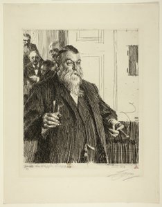 Un brindisi II da Anders Leonard Zorn