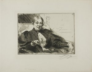 Anna Wallenberg da Anders Leonard Zorn