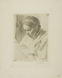In preghiera da Anders Leonard Zorn