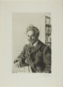 August Strindberg da Anders Leonard Zorn