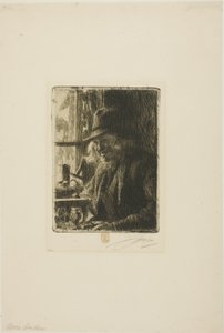 Bosl Anders, orologiaio a Mora da Anders Leonard Zorn