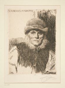 Contadino dalecarliano da Anders Leonard Zorn