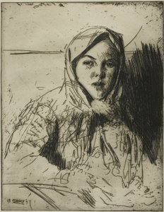 Emma, ragazza di Mora da Anders Leonard Zorn