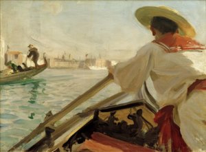 Nella mia gondola da Anders Leonard Zorn