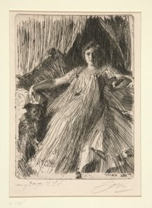 Maud Cassel (Mrs Ashley) da Anders Leonard Zorn