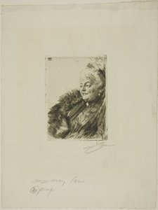 Mme Georges May II da Anders Leonard Zorn