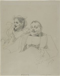 Il signor e la signora Raymond Johnson da Anders Leonard Zorn