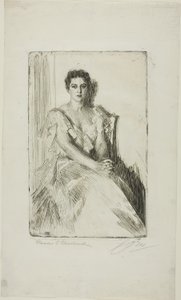 Signora Cleveland II da Anders Leonard Zorn