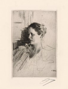 Signora Nagel da Anders Leonard Zorn