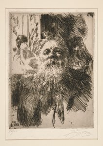 Ritratto di A. Rodin da Anders Leonard Zorn