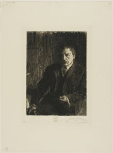 Autoritratto 1904 I da Anders Leonard Zorn