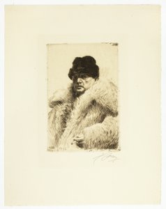 Autoritratto 1916 da Anders Leonard Zorn