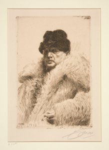 Autoritratto 1916 da Anders Leonard Zorn