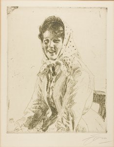 Skerikulla (Una ragazza Skeri) da Anders Leonard Zorn