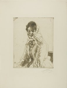 Skerikulla (Una Ragazza Skeri) da Anders Leonard Zorn