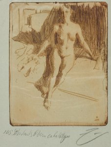 Studio da modello da Anders Leonard Zorn