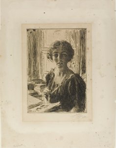 La Principessa Ereditaria Margherita di Svezia da Anders Leonard Zorn