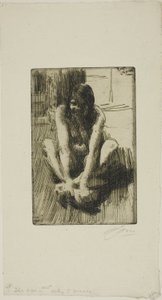 La rana da Anders Leonard Zorn