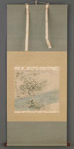 Arashiyama nella neve, periodo Edo, XIX secolo da Ando Hiroshige